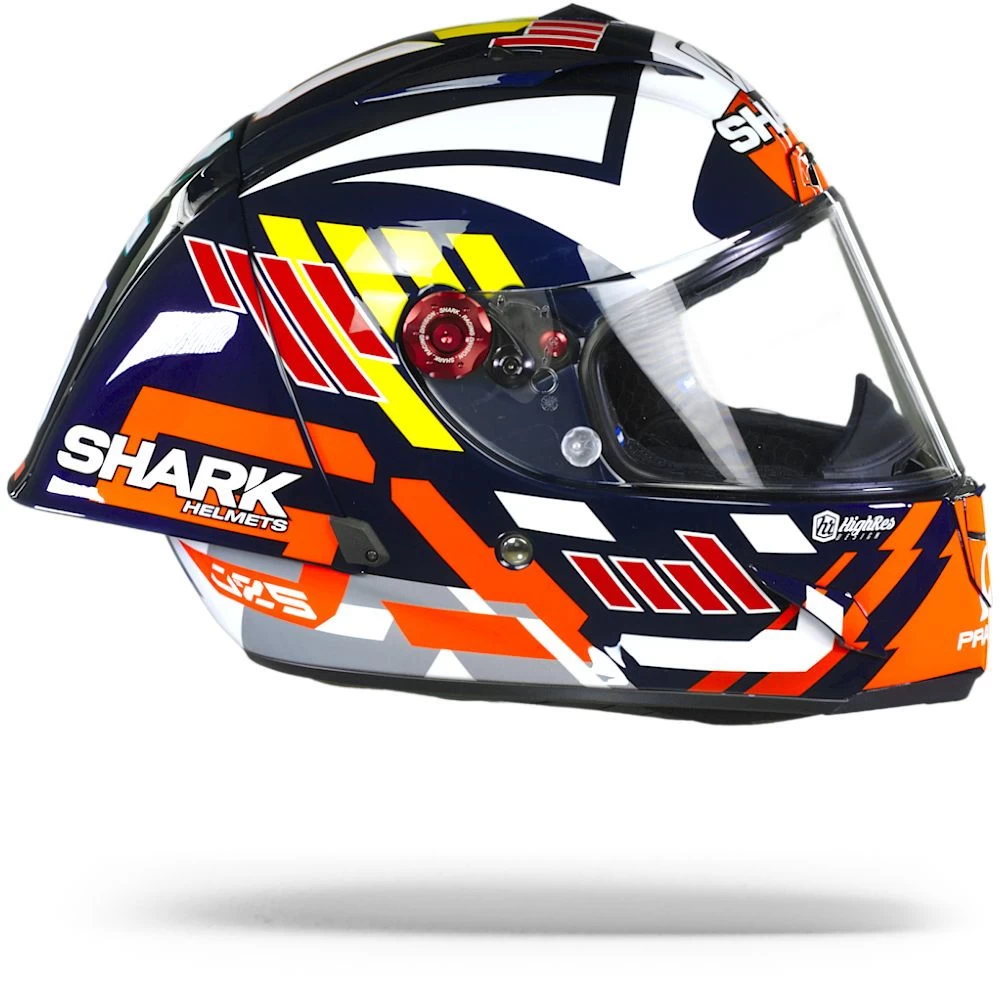 Shark Race-R Pro GP Zarco Signature Blauw Wit Rood BWR Integraalhelm 4 Shark Race-R Pro GP Zarco Signature Blauw Wit Rood BWR Integraalhelm - Afbeelding 4