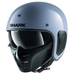 Shark S-Drak 2 Blank Nardo Grijs Jethelm -Shark-Motorfietsonderdelen shark s drak 2 blank