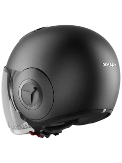 Shark Shark Nano Blank Mat Gun Metaal A06 Jethelm -Shark-Motorfietsonderdelen shark shark nano blank mat gun metal mat a06 2