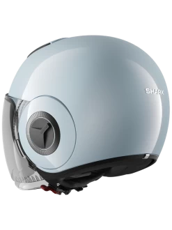 Shark Shark Nano Blank Pearl Blauw B07 Jethelm