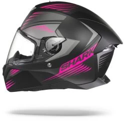 Shark Skwal 2 Hallder Mat Zwart Antraciet Paars KAV Integraalhelm -Shark-Motorfietsonderdelen shark skwal 2 hallder mat black anthracite purple kav.11