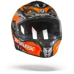 Shark Skwal 2 Iker Lecuona Mat Zwart Oranje Zilver KOS Integraalhelm -Shark-Motorfietsonderdelen shark skwal 2 iker lecuona mat black orange silver kos.35
