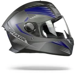 Shark Skwal 2.2 Hallder Mat Antraciet Blauw Antraciet ABA Integraalhelm -Shark-Motorfietsonderdelen shark skwal 2.2 hallder mat anthracite blue anthracite aba full face helmet.29