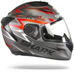Shark Spartan 1.2 Adrian Parassol Mat Antraciet Anthracite Rood AAR Integraalhelm -Shark-Motorfietsonderdelen shark spartan 1.2 adrian parassol mat anthracite anthracite red aar.29
