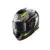 Shark Spartan 1.2 Adrian Parassol Mat Antraciet Zwart Geel AKY Integraalhelm