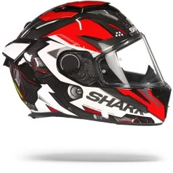 Shark Spartan GT Carbon Urikan Carbon Rood Wit DRW Integraalhelm -Shark-Motorfietsonderdelen shark spartan gt carbon urikan carbon red white drw.29