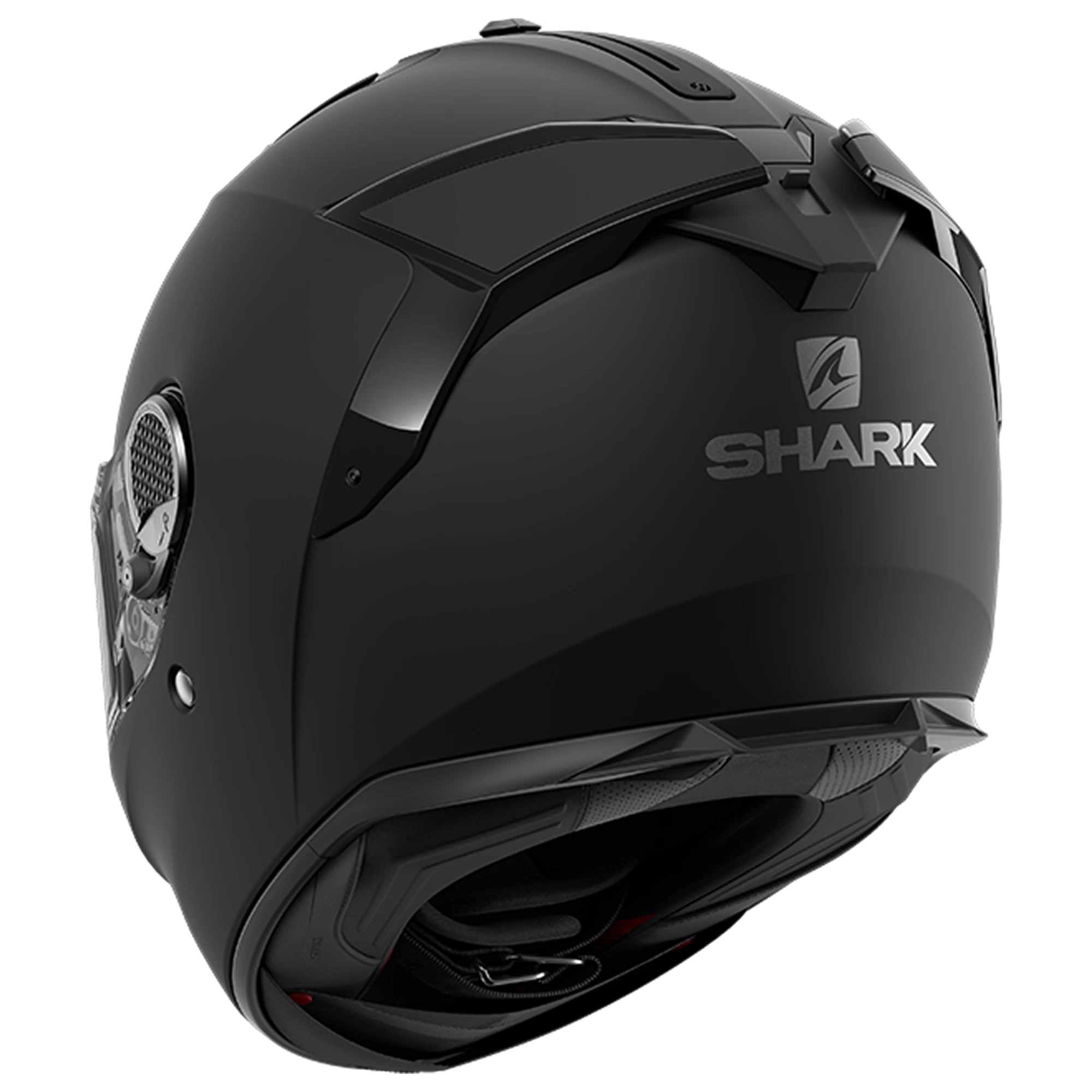 Shark Spartan GT Pro Blank Mat Zwart Mat KMA Integraalhelm 2 Shark Spartan GT Pro Blank Mat Zwart Mat KMA Integraalhelm - Afbeelding 2