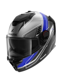 Shark Spartan GT Pro Toryan Mat Antraciet Blauw Zwart ABK Integraalhelm
