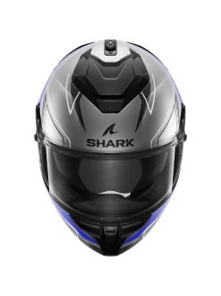 Shark Spartan GT Pro Toryan Mat Antraciet Blauw Zwart ABK Integraalhelm -Shark-Motorfietsonderdelen shark spartan gt pro toryan mat anthracite blue black abk 3 1