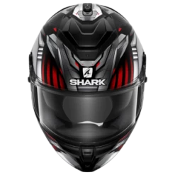Shark Spartan GT Replikan Mat Bcl. Micr. Zwart Chrom Zilver KUS Integraalhelm -Shark-Motorfietsonderdelen shark spartan gt replikan mat bcl micr black chrom silver kus 2