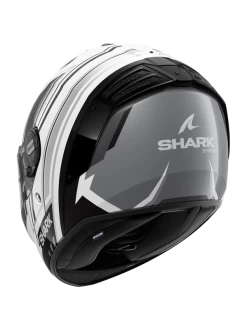 Shark Spartan RS Byhron Wit Zwart Chrom WKU Integraalhelm