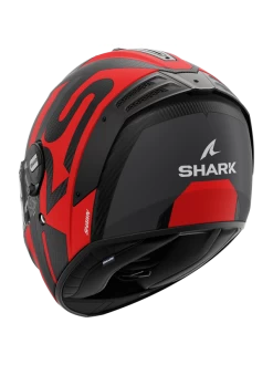 Shark Spartan RS Carbon Shawn Mat Carbon Antraciet Rood DAR Integraalhelm -Shark-Motorfietsonderdelen shark spartan rs carbon shawn mat carbon anthracite red dar 2