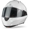 Shark Evo ES WHU Blank Wit Azuur Systeemhelm
