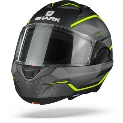 Shark Evo ES Yari AYS Mat Antraciet Geel Zilver Systeemhelm -Shark-Motorfietsonderdelen shark evo es yari matt anthracite yellow silver.04 1