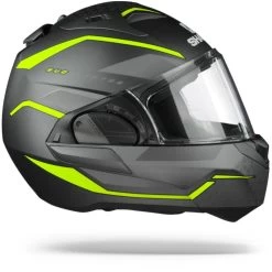 Shark Evo ES Yari AYS Mat Antraciet Geel Zilver Systeemhelm -Shark-Motorfietsonderdelen shark evo es yari matt anthracite yellow silver.29 1