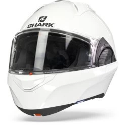 Shark Evo GT Blank Wit Systeemhelm -Shark-Motorfietsonderdelen shark evogt blank white frontpage
