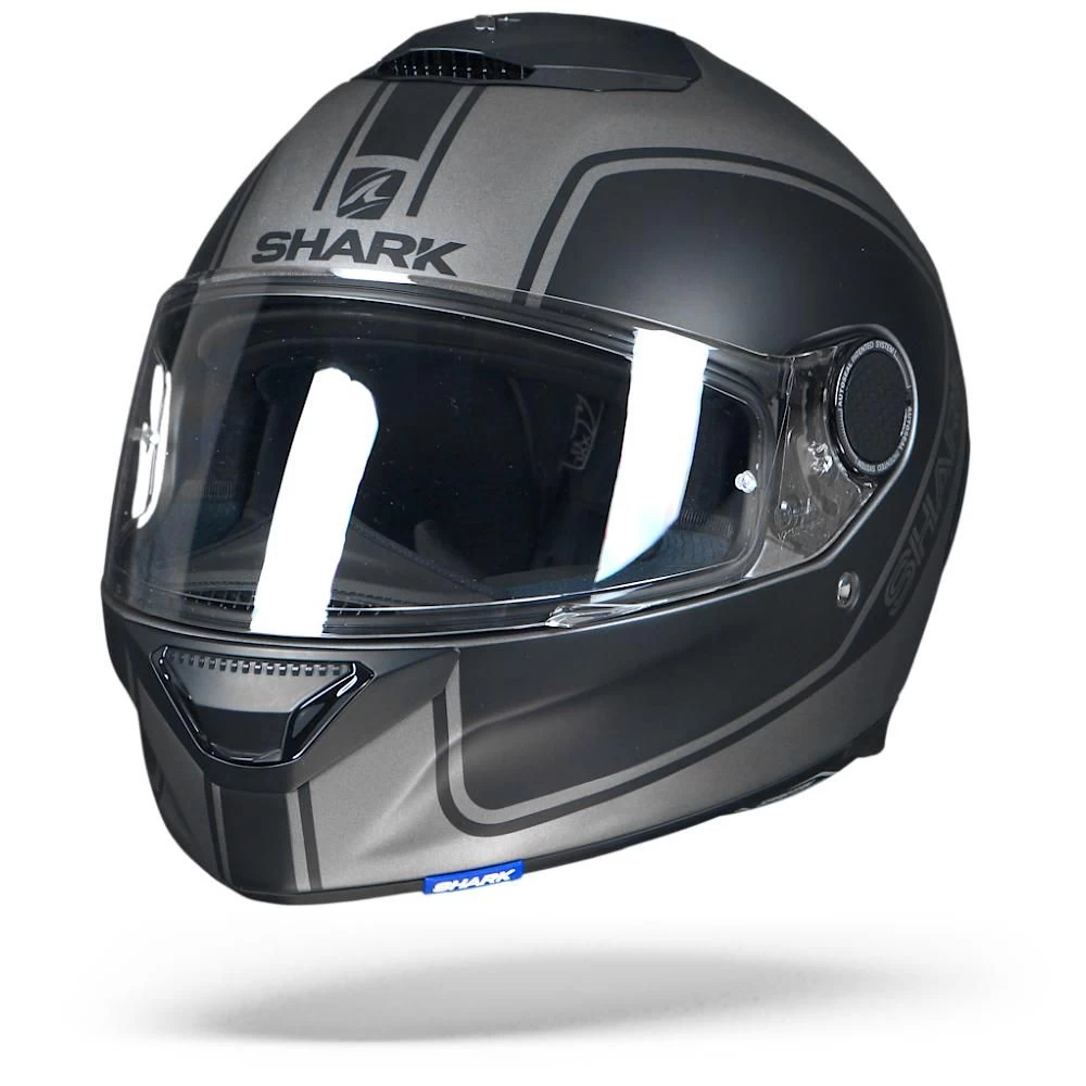 Shark Spartan 1.2 Priona AKA Mat Antraciet Zwart Antraciet Integraalhelm 2 Shark Spartan 1.2 Priona AKA Mat Antraciet Zwart Antraciet Integraalhelm - Afbeelding 2