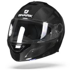 Shark Spartan Carbon 1.2 Skin Carbon DKA Zwart Antraciet Integraalhelm -Shark-Motorfietsonderdelen shark spartan carbon skin dka anthracite zwart.04 1