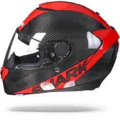 Shark Spartan Carbon 1.2 Skin Carbon DRR Rood Rood Integraalhelm -Shark-Motorfietsonderdelen shark spartan carbon skin drr red red.10 1