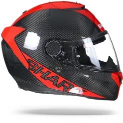 Shark-Motorfietsonderdelen -Shark-Motorfietsonderdelen shark spartan carbon skin drr red red.29 1