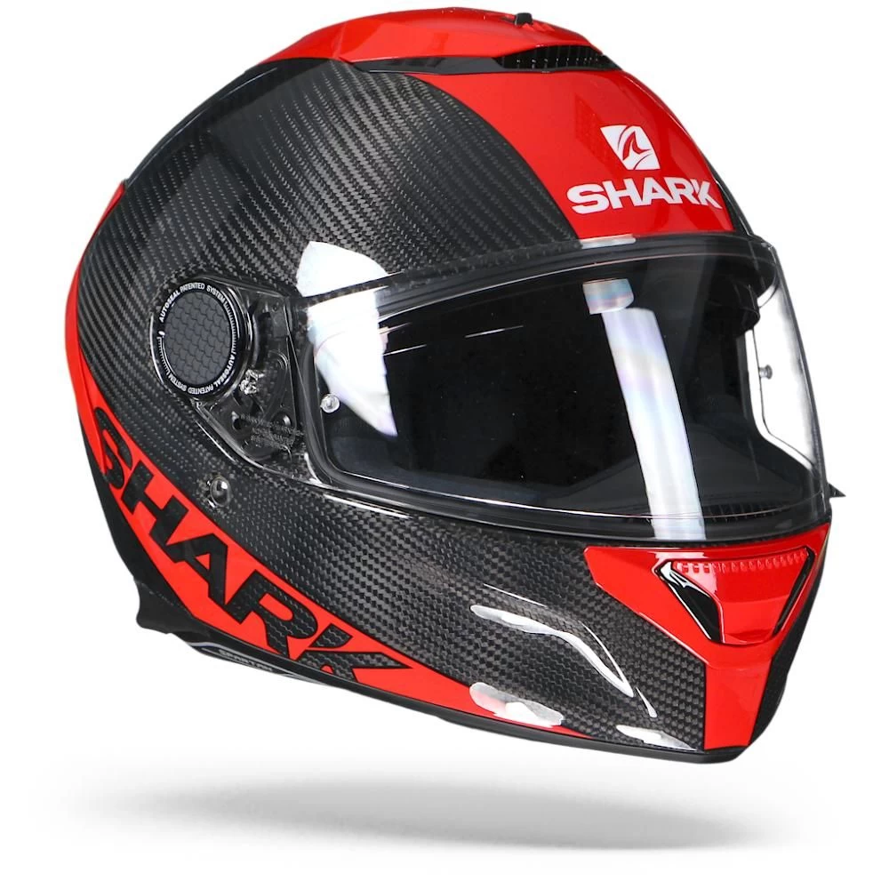Shark Spartan Carbon 1.2 Skin Carbon DRR Rood Rood Integraalhelm