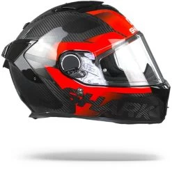 Shark Spartan GT Carbon Shestter DRA Carbon Rood Antraciet Integraalhelm -Shark-Motorfietsonderdelen shark spartan gt carbon shestter carbon red anthracite.29 1