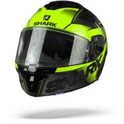 Shark Spartan GT Carbon Shestter DYY Carbon Geel Geel Integraalhelm -Shark-Motorfietsonderdelen shark spartan gt carbon shestter carbon yellow yellow.04 1