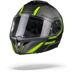 Shark Spartan GT Tracker AKY Mat Antraciet Zwart Geel Integraalhelm -Shark-Motorfietsonderdelen shark spartan gt tracker matt anthracite black yellow.04 1