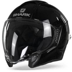 Shark Citycruiser BLK Blank Zwart Jethelm