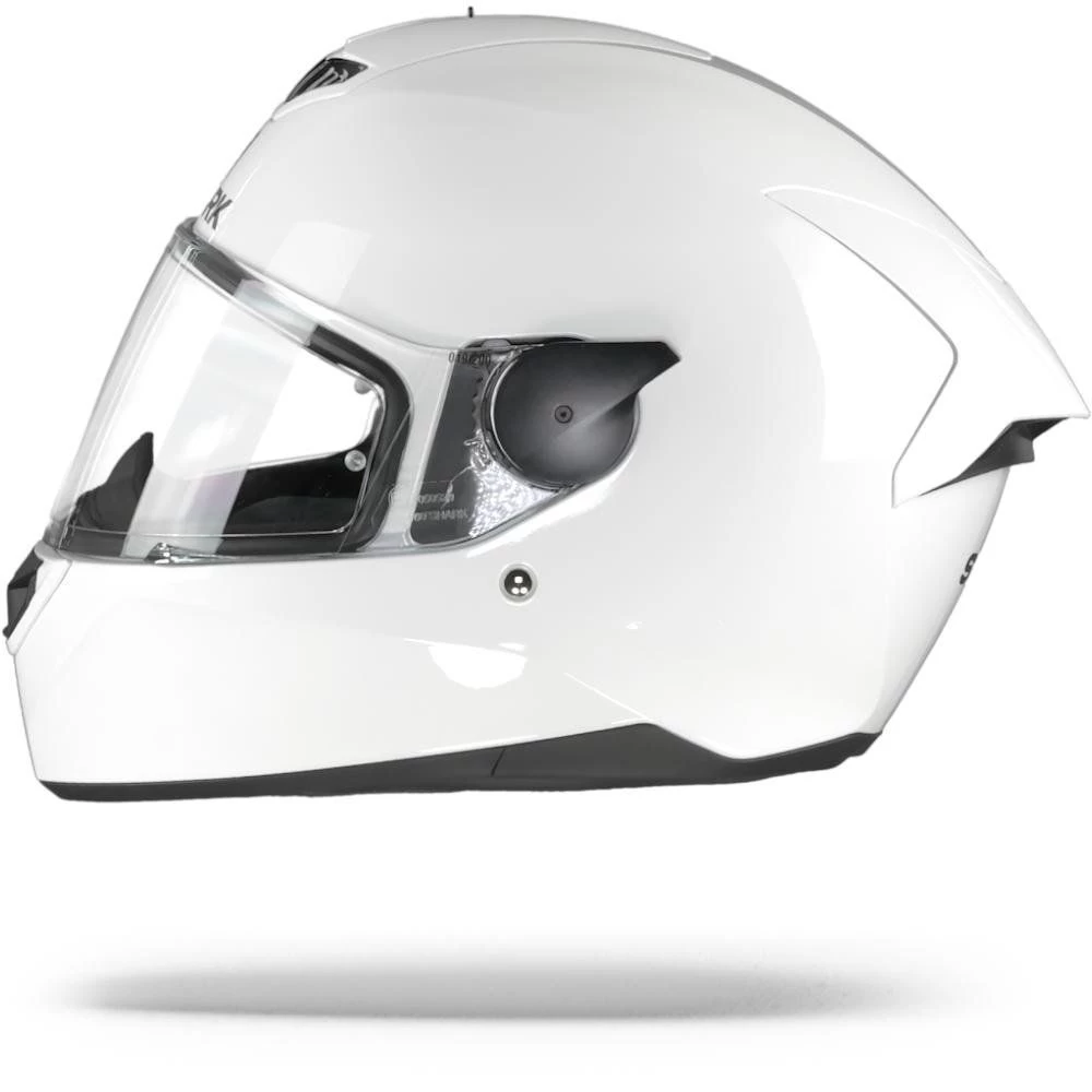 Shark D-Skwal 2 Blank Wit Azuur WHU Integraalhelm 5 Shark D-Skwal 2 Blank Wit Azuur WHU Integraalhelm - Afbeelding 5