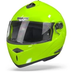 Shark Openline Hi Visibility YKY Systeemhelm -Shark-Motorfietsonderdelen sharkopenlinehivisibility frontpage