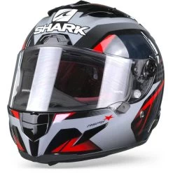 Shark Race-R Pro Aspy Zwart Antraciet Rood KAR Integraalhelm -Shark-Motorfietsonderdelen sharkracerproaspykar frontpage