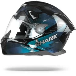 Shark Skwal 2 Venger Zwart Glitter Zwart KXK Integraalhelm