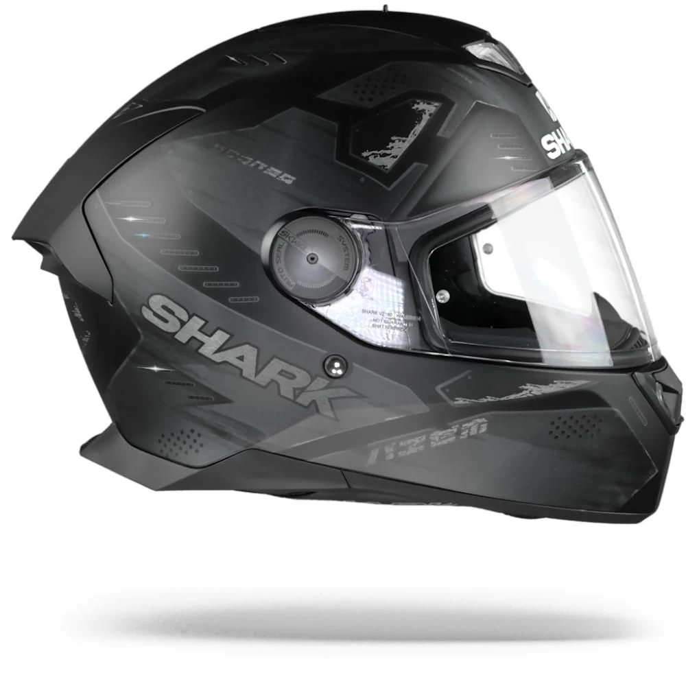 Shark Skwal 2 Venger Mat Zwart Antraciet Antraciet KAA Integraalhelm 1 Shark Skwal 2 Venger Mat Zwart Antraciet Antraciet KAA Integraalhelm