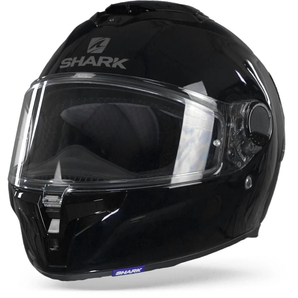 Shark Spartan GT BLK Blank Zwart Integraalhelm 2 Shark Spartan GT BLK Blank Zwart Integraalhelm - Afbeelding 2