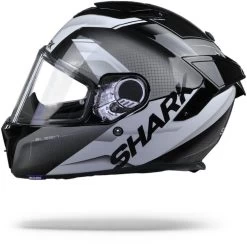 Shark Spartan GT Elgen KAW Zwart Antraciet Wit Integraalhelm -Shark-Motorfietsonderdelen sharkspartangtelgenkaw.10 1