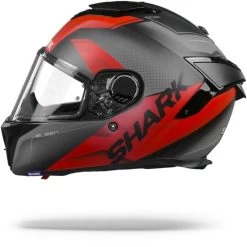 Shark Spartan GT Elgen Mat KAR Zwart Antraciet Rood Integraalhelm -Shark-Motorfietsonderdelen sharkspartangtelgenmattblackanthred.10 1