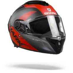 Shark Spartan GT Elgen Mat KAR Zwart Antraciet Rood Integraalhelm -Shark-Motorfietsonderdelen sharkspartangtelgenmattblackanthred.33 1