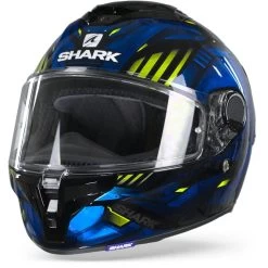 Shark Spartan GT Replikan KUB Zwart Chrome Blauw Integraalhelm