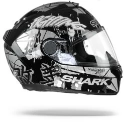 Shark Spartan 1.2 Lorenzo Catalunya GP Zwart Wit Glitter KWX Integraalhelm -Shark-Motorfietsonderdelen sharkspartanlorenzocatalunyagpkwx.29 1