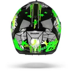 Shark Spartan 1.2 Lorenzo Catalunya GP Zwart Groen Glitter KGX Integraalhelm -Shark-Motorfietsonderdelen sharkspartanlorenzogatalunyagpkgx.19 1