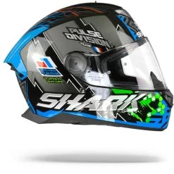 Shark Skwal 2 Noxxys Zwart Blauw Zilver KBS Integraalhelm -Shark-Motorfietsonderdelen skywall 2 2 noxxys kbg black blue green.29 1