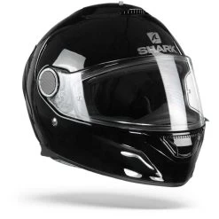 Shark Spartan 1.2 Blank BLK Zwart Integraalhelm -Shark-Motorfietsonderdelen spartan blank blk black.33 1