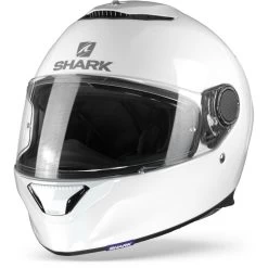 Shark Spartan 1.2 Blank WHU Wit Integraalhelm -Shark-Motorfietsonderdelen spartan blank whu white frontpage